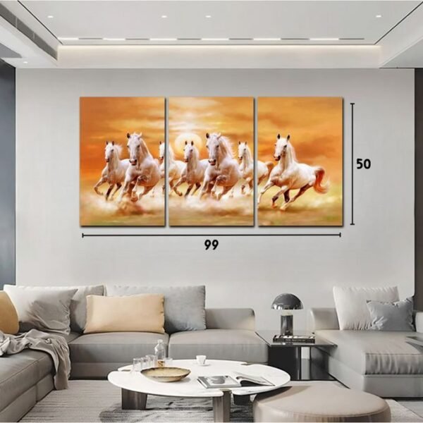 لوحات-حائط-خيول-فنية-طقم-3-لوحات-كانفا لوحات حائط خيول فنية – طقم 3 لوحات كانفا مودرن بلمسة فاخرة